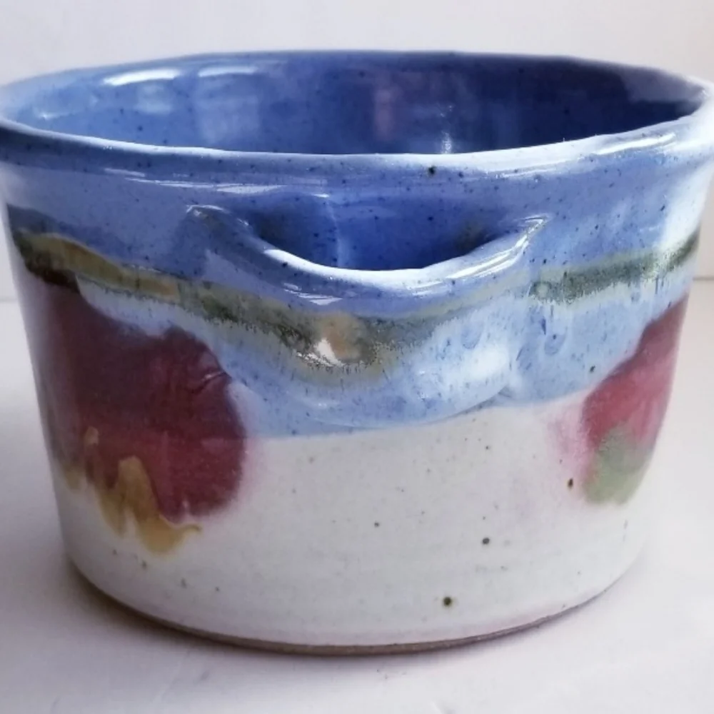 Tom Chamberlain Pottery Home Decor Accent Piece Pot Container